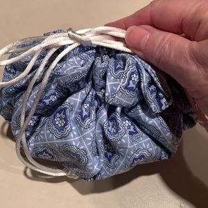 Longaberger Jewelry Pouch, Provincial Paisley NEW